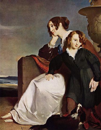 Thomas Sully Mother and Son China oil painting art